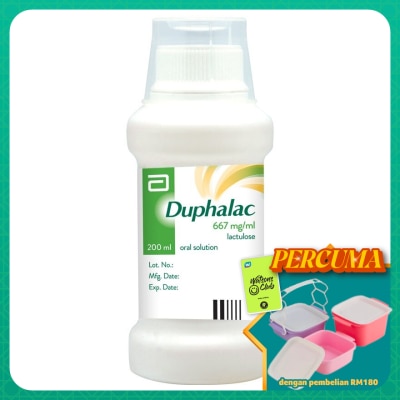 ABBOTT - DUPHALAC SYR      200ML