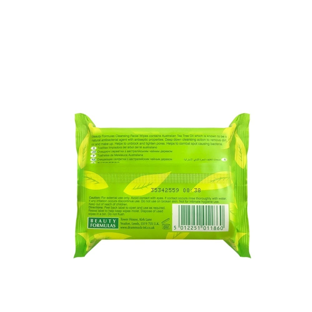 Tea Tree Cleansing Wipes 30's