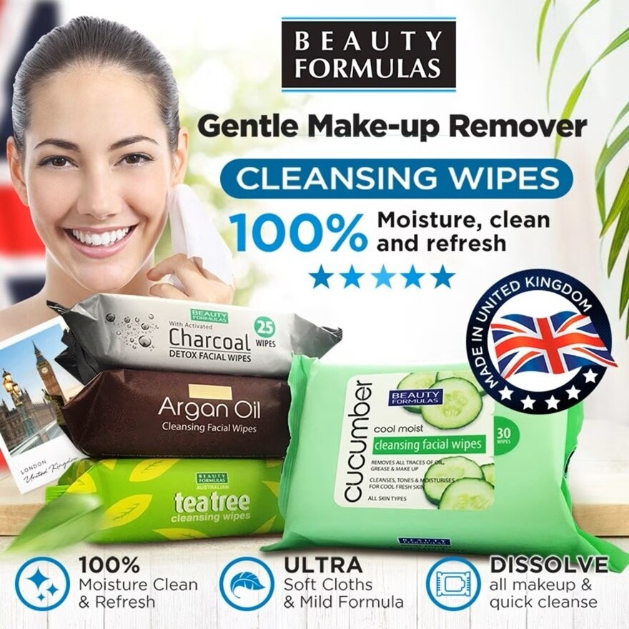 Tea Tree Cleansing Wipes 25s image