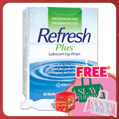 ALLERGAN Refresh Plus Lubricant Eye Drops 30s
