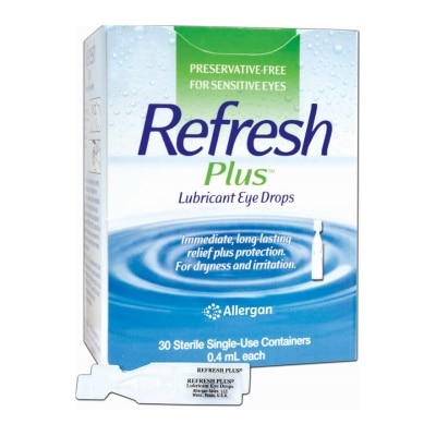 ALLERGAN Refresh Plus Lubricant Eye Drops 30s