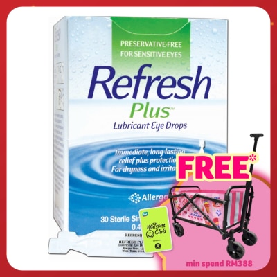 ALLERGAN Refresh Plus Lubricant Eye Drops 30s