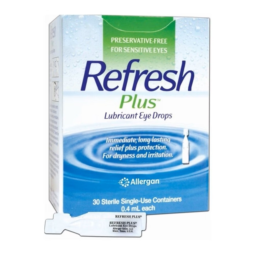 Refresh Plus Lubricant Eye Drops 30s