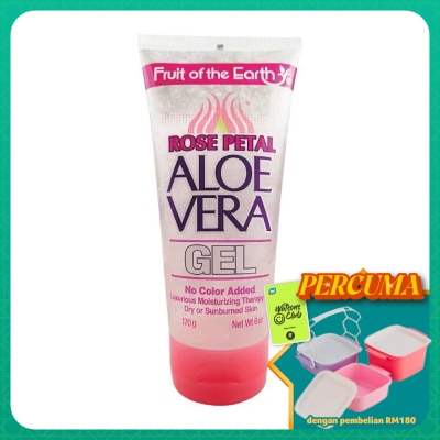 FRUIT OF THE EARTH - FOTE Rose Petal Aloe Gel 170g