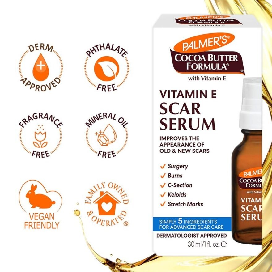 Scar Serum With Vitamin E 30ml + 10ml image