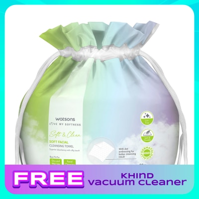 WATSONS Soft Facial Cleansing Towel