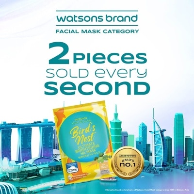 WATSONS Bird Nest Ultimate Brightening HA Mask 1s
