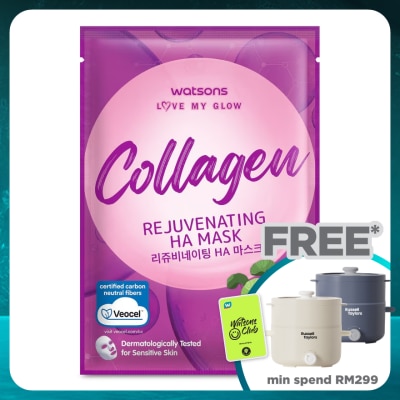 WATSONS Collagen Rejuvenating HA Mask 1s