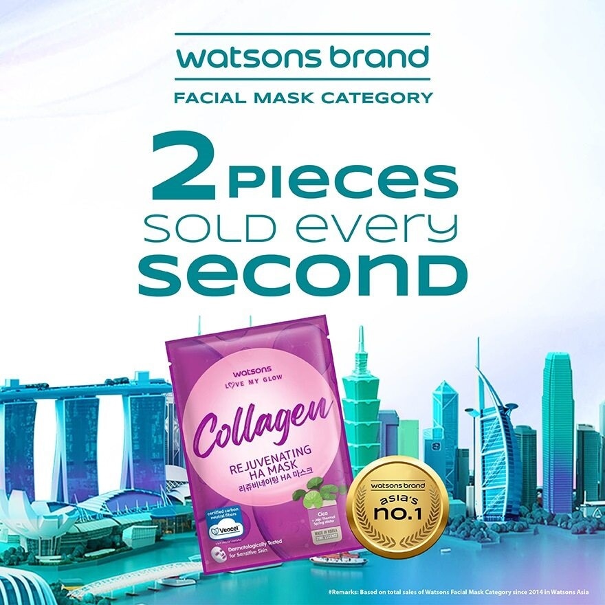 Collagen Rejuvenating HA Mask 1s