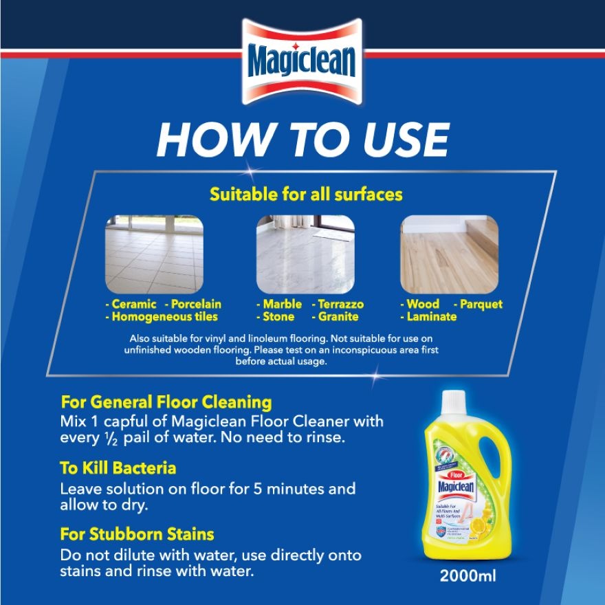 Floor Cleaner Lemon 2000ml image