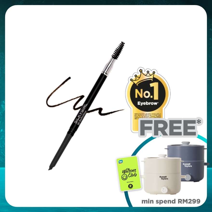 SILKYGIRL HI DEFINITION BROW 03 ASH BROWN