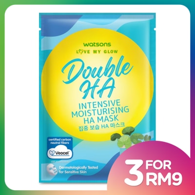 WATSONS Double HA Intensive Moisturising HA Mask 1s