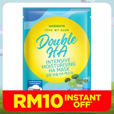 WATSONS Double HA Intensive Moisturising HA Mask 1s