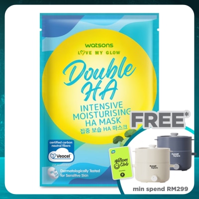 WATSONS Double HA Intensive Moisturising HA Mask 1s