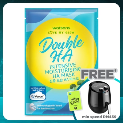 WATSONS Double HA Intensive Moisturising HA Mask 1s