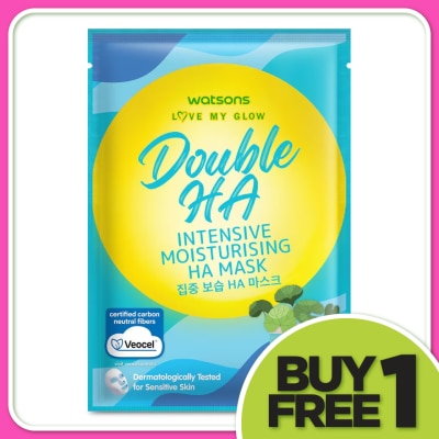 WATSONS Double HA Intensive Moisturising HA Mask 1s