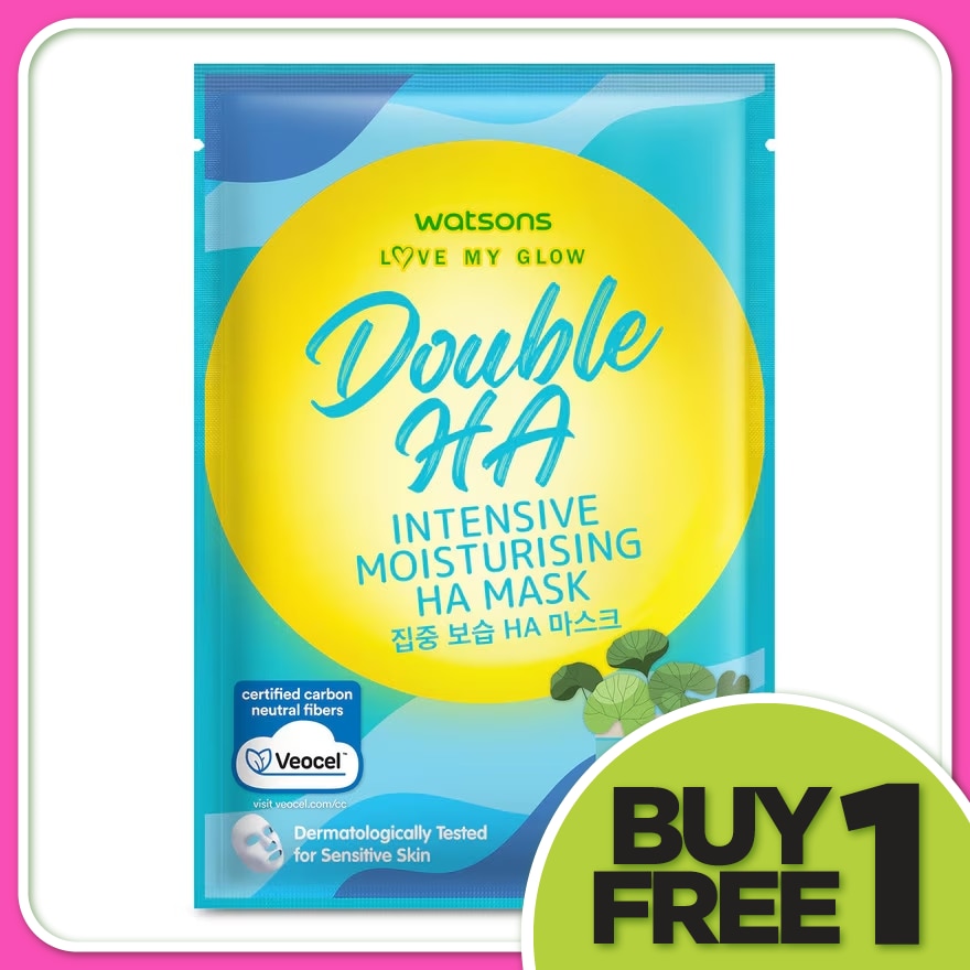Double HA Intensive Moisturising HA Mask 1s