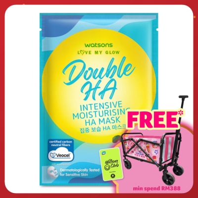WATSONS Double HA Intensive Moisturising HA Mask 1s