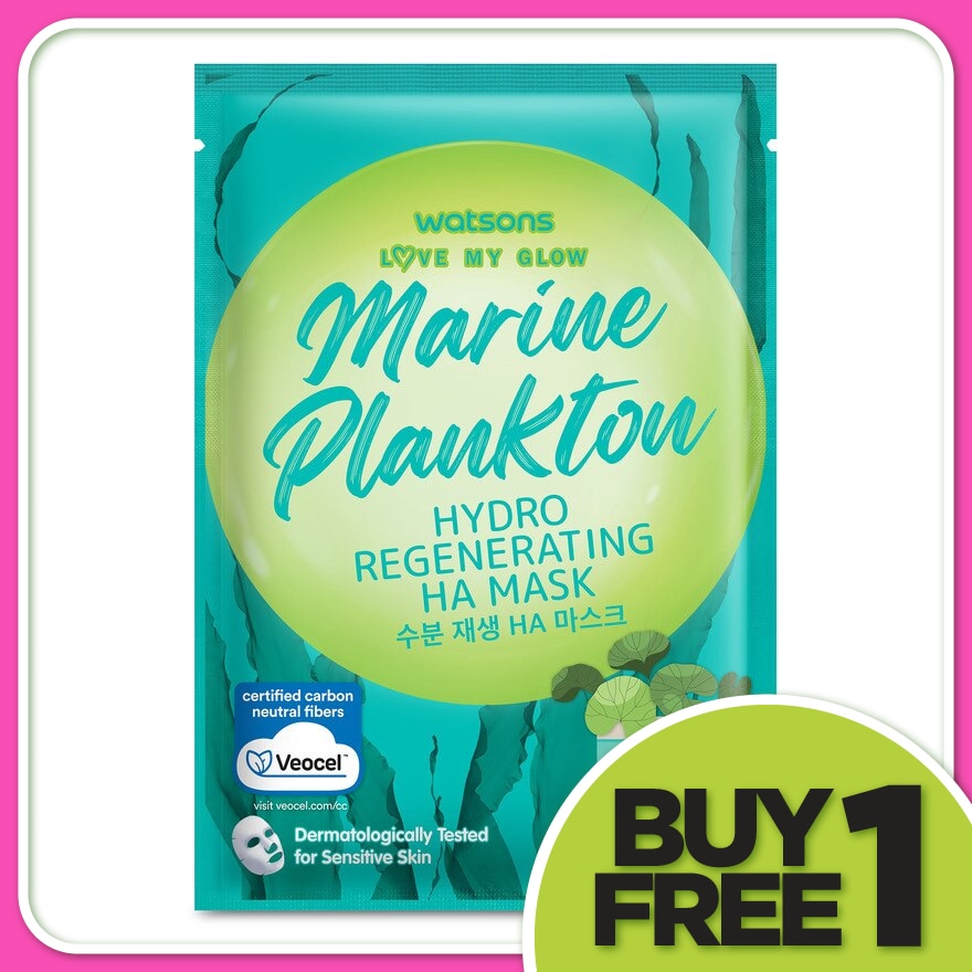 Marine Plankton Hydro Regenerating HA Mask 1s