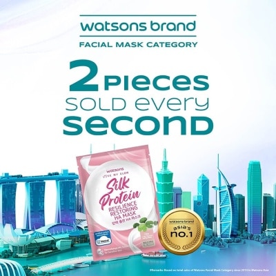 WATSONS Silk Protein Resilient HA Mask 1s