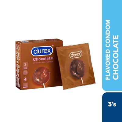 DUREX Condom Chocolate Dots & Flavour 3s