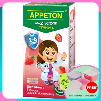 APPETON A-Z Vitamin C 100s  Strawberry 100's