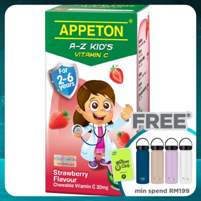 APPETON A-Z Vitamin C 100s  Strawberry 100's