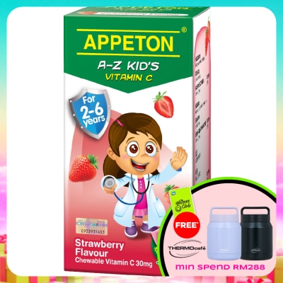 APPETON - A-Z Vitamin C 100s  Strawberry 100's