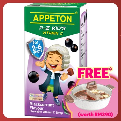 APPETON Appeton A-Z Vitamin C 100s Blackcurrant
