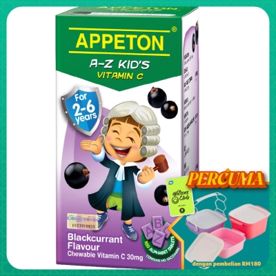 APPETON - Appeton A-Z Vitamin C 100s Blackcurrant