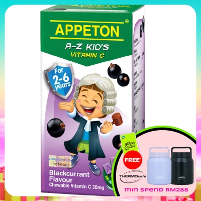 APPETON - Appeton A-Z Vitamin C 100s Blackcurrant