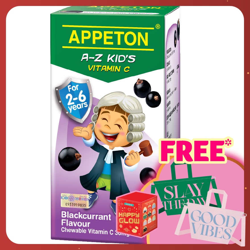 Appeton A-Z Vitamin C 100s Blackcurrant