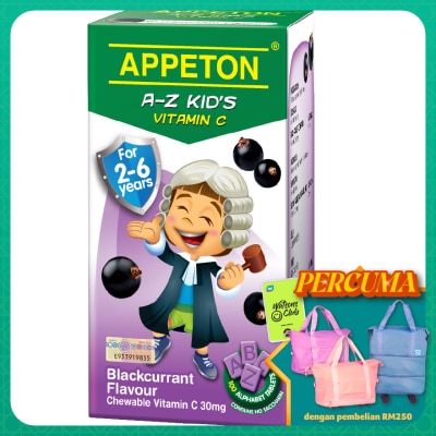 APPETON - Appeton A-Z Vitamin C 100s Blackcurrant