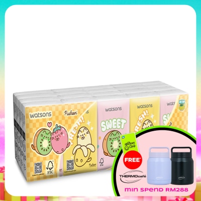 WATSONS - Pusheen the Cat Mini Hankies 3PlyX10SX20
