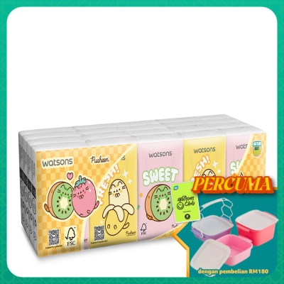 WATSONS - Pusheen the Cat Mini Hankies 3PlyX10SX20