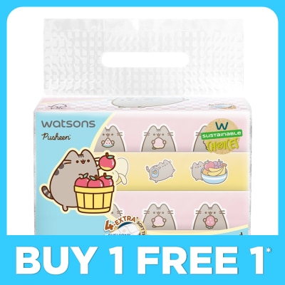 WATSONS Pusheen the Cat Travel Tissues 3PlyX50SX4