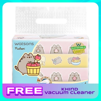 WATSONS Pusheen the Cat Travel Tissues 3PlyX50SX4