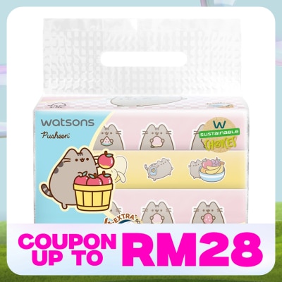 WATSONS Pusheen the Cat Travel Tissues 3PlyX50SX4