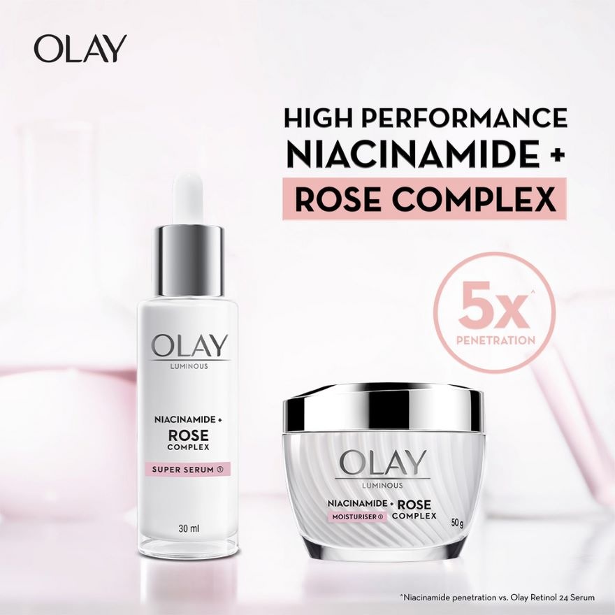 Luminous Niacinamide Rose Face Serum 30ML image
