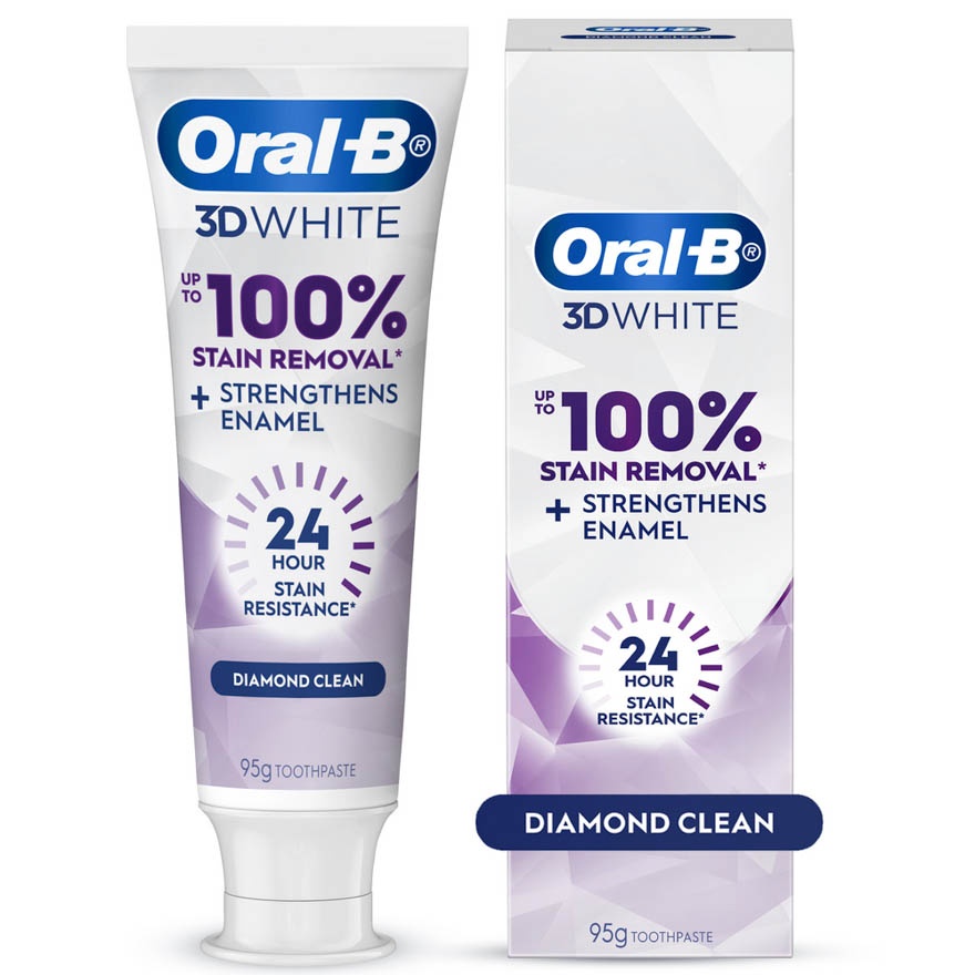 3D White Enamel Strong Toothpaste 95g image