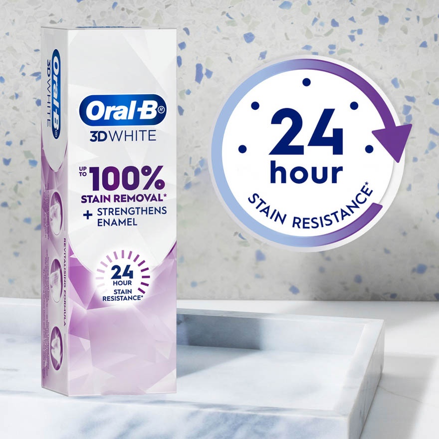 3D White Enamel Strong Toothpaste 95g image