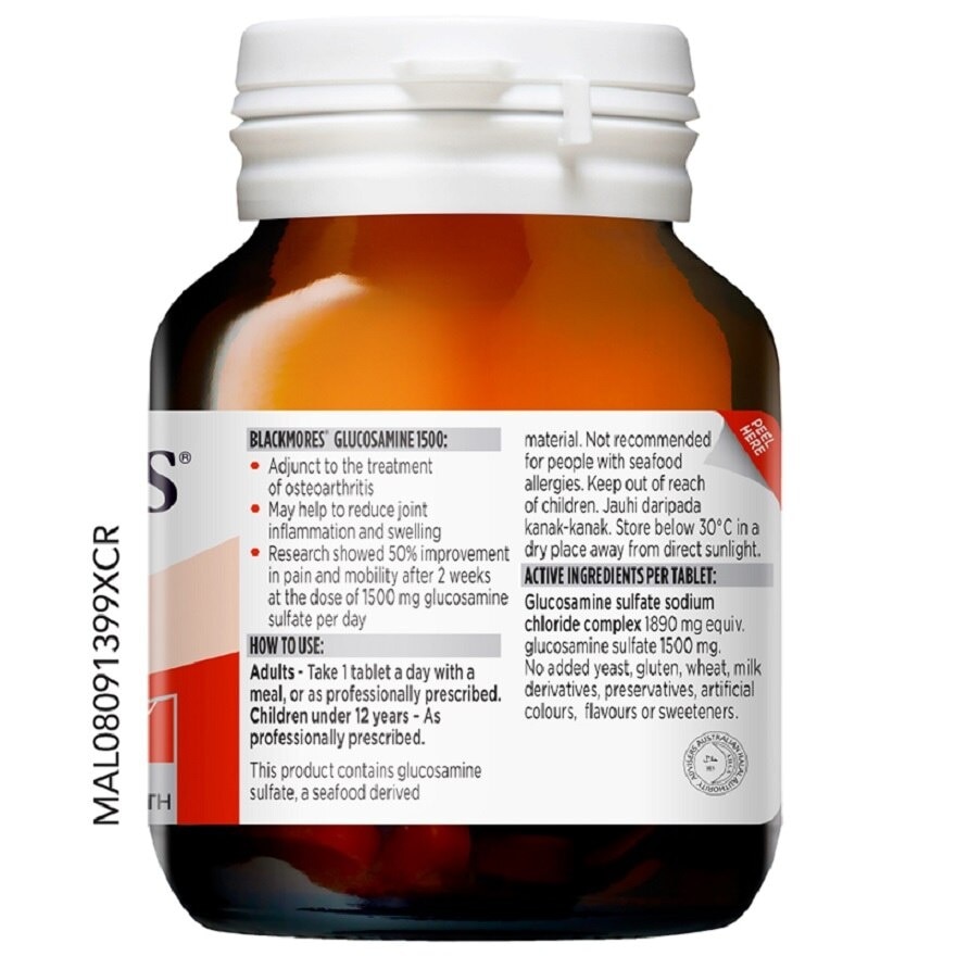 Glucosamine 1500MG 30S