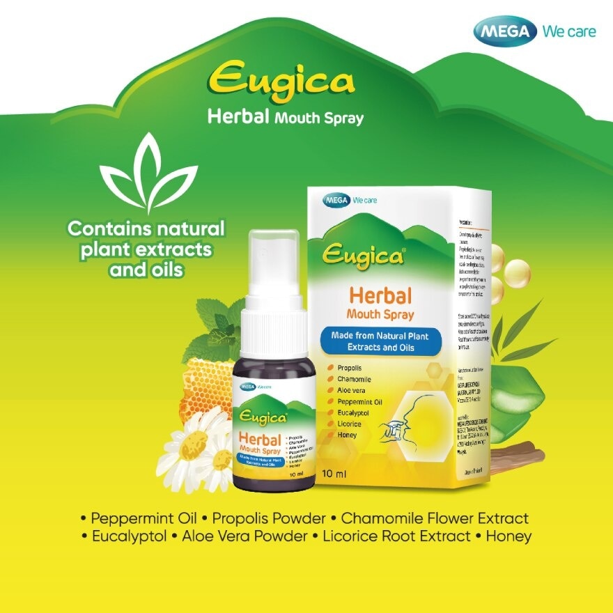 Eugica Herbal Mouth Spray 10ml