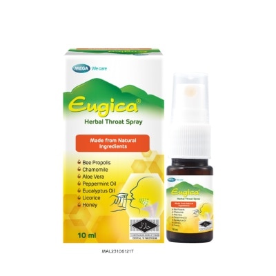 MEGA - EUGICA HERBAL MOUTH SPRAY 10ML