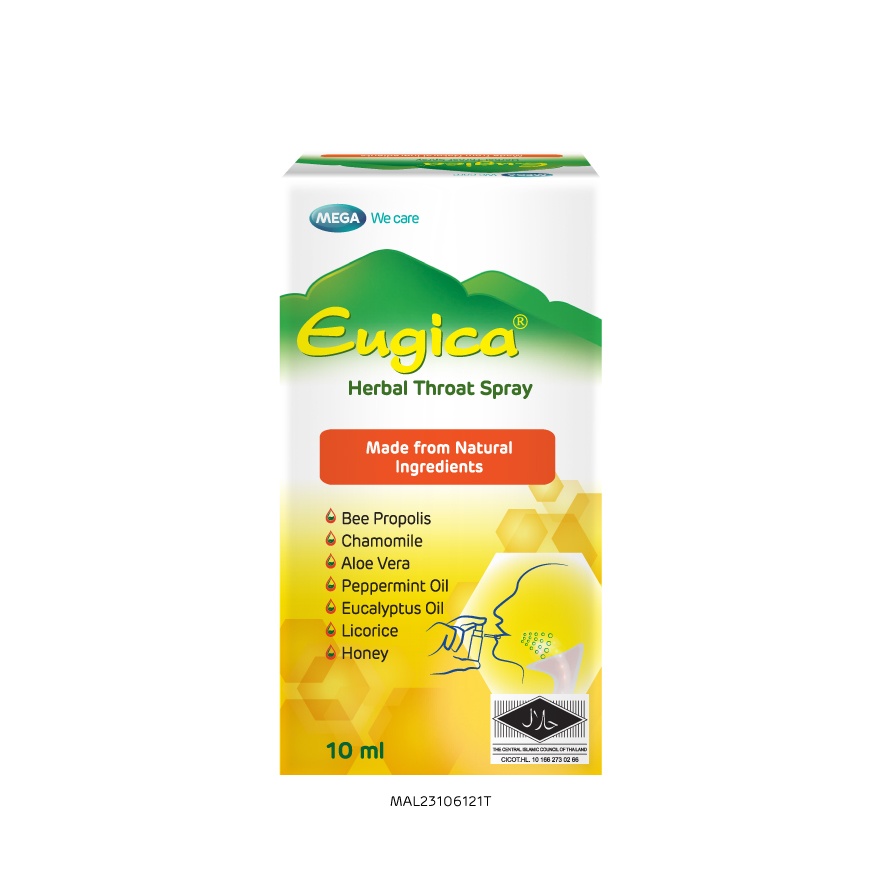 EUGICA HERBAL MOUTH SPRAY 10ML image