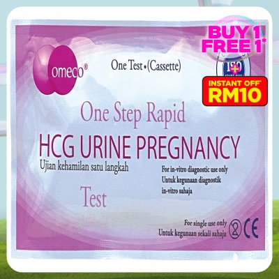 OMECO HCG Urine Pregnancy Test Cassette 1's