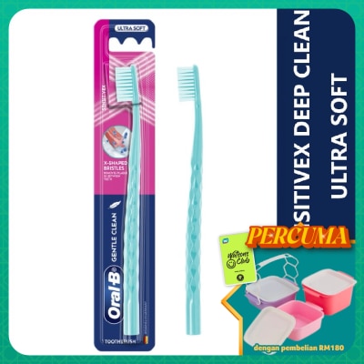 ORAL-B - SensitiveX Deep Clean Toothbrush 1s