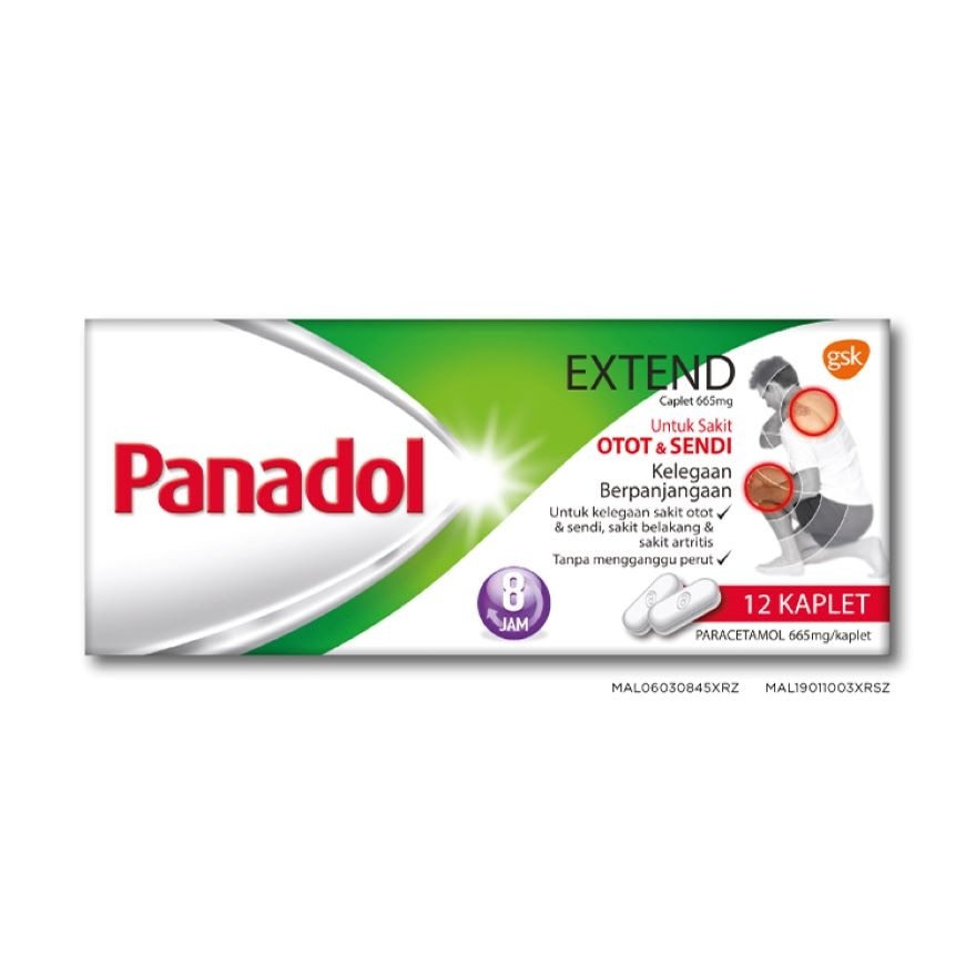 Extend Paracetamol for Muscle & Joint Relief 12S