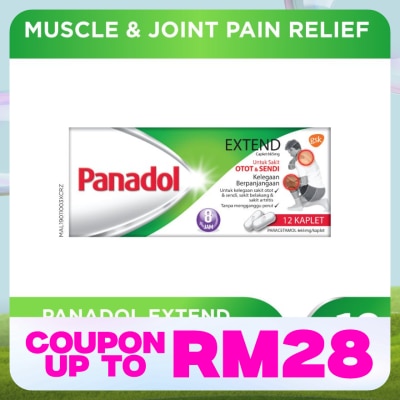 PANADOL Extend Paracetamol Long-lasting Pain Relief for Muscle & Joint 12s