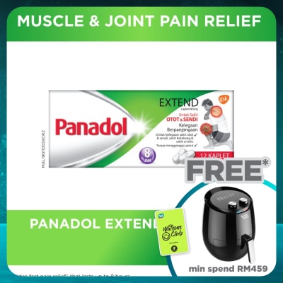 PANADOL Extend Paracetamol Long-lasting Pain Relief for Muscle & Joint 12s